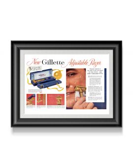 Barba Prints - Gillette Toggle Adjustable Safety Razor A4