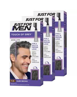Just For Men Touch of Grey Mörkbrun 3-pack