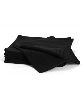 Terry Towel Black 34 x 82 cm 12-p