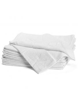 Terry Towel White 34 x 82 cm 12-p