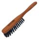 BRDS beard brush nylon and horsehair long handle