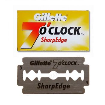 Gillette 7 o’clock Sharp Edge Double Edge Razor Blades