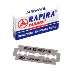 Rapira Swedish Supersteel Double Edge Razor Blades 5-p