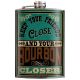 Trixie & Milo Flask - Keep Your Friends Close & Your Bourbon Closer