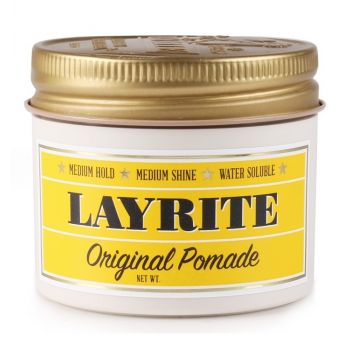 Layrite Original Pomade Barber Size - vattenbaserad pomada