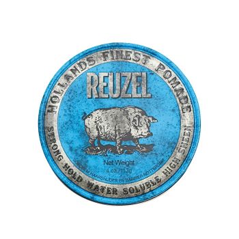 Reuzel Strong Hold Pomade Water Soluble Blue Hog