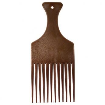Comby Imitation Wood Afro Comb