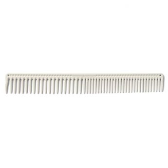 JRL J306 Long Round Tooth Cutting Comb 9" white