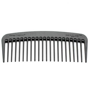 Chicago Comb Co. No.10 Carbon Fiber Styling Comb