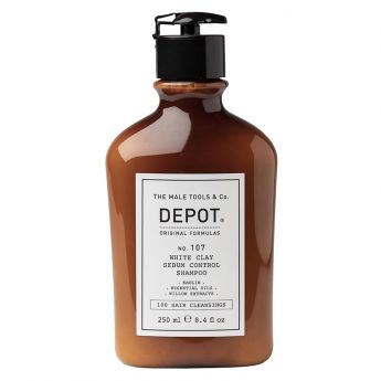 Depot No. 107 White Clay Sebum Shampoo 250 ml 