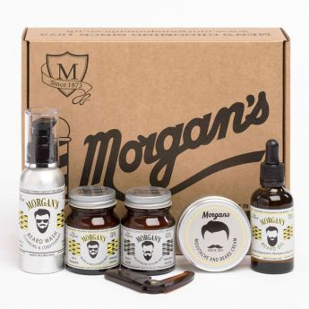 Morgans Moustache & Beard Grooming Gift Set