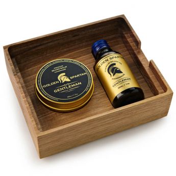 The Golden Spartan Oil & Balm Gift Set