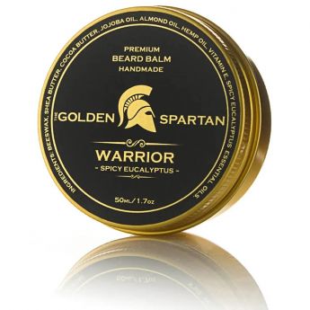 The Golden Spartan Premium Beard Balm - Warrior 