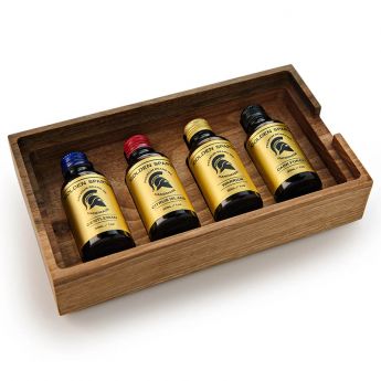The Golden Spartan Beard Oil Luxury Gift Set 