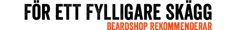 beardshop rekommenderar produkter för ett fylligare skägg