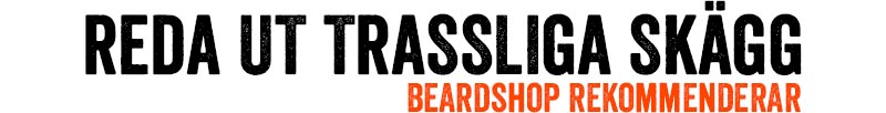 beardshop rekommenderar produkter för att reda ut trassliga skägg